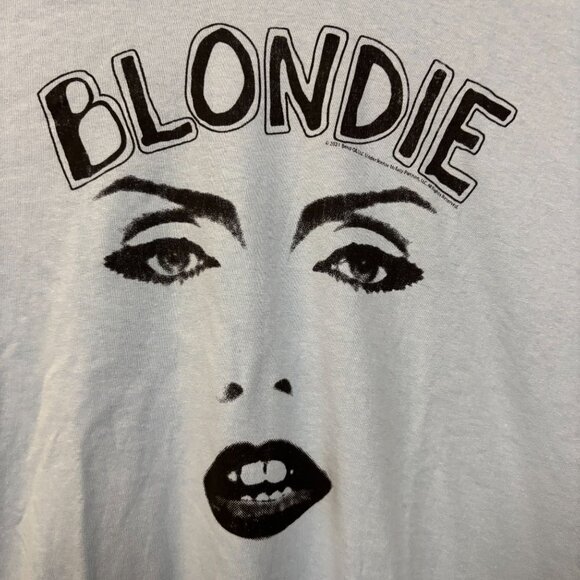 Blondie Parallel Lines Debbie Harry Face T-shirt 2XL - Picture 2 of 4